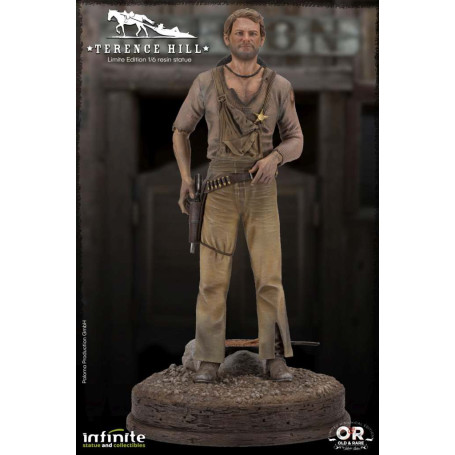 Infinite Statue - Terence hill - OLD&RARE 1/6 Estatua de Resina