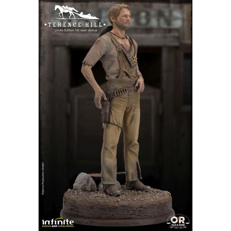 Infinite Statue - Terence hill - OLD&RARE 1/6 Estatua de Resina