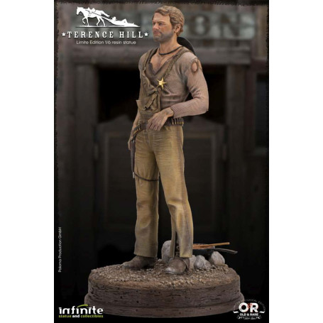 Infinite Statue - Terence hill - OLD&RARE 1/6 Estatua de Resina