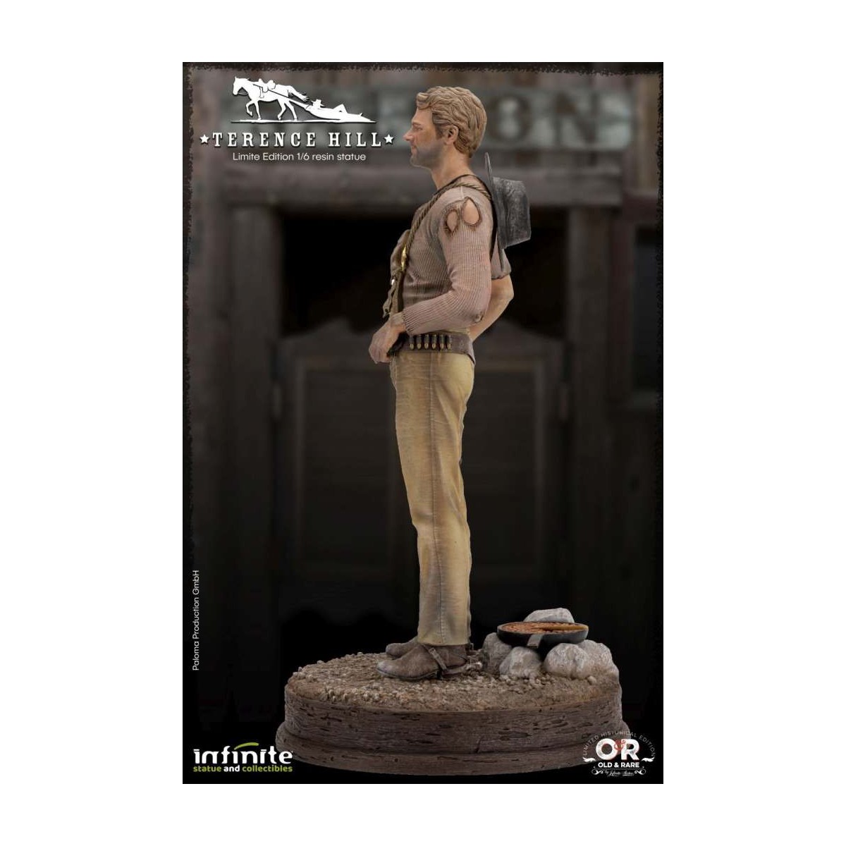 Infinite Statue - Terence hill - OLD&RARE 1/6 Estatua de Resina