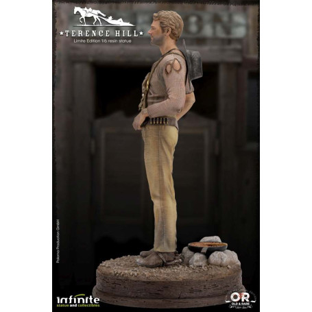 Infinite Statue - Terence hill - OLD&RARE 1/6 Estatua de Resina