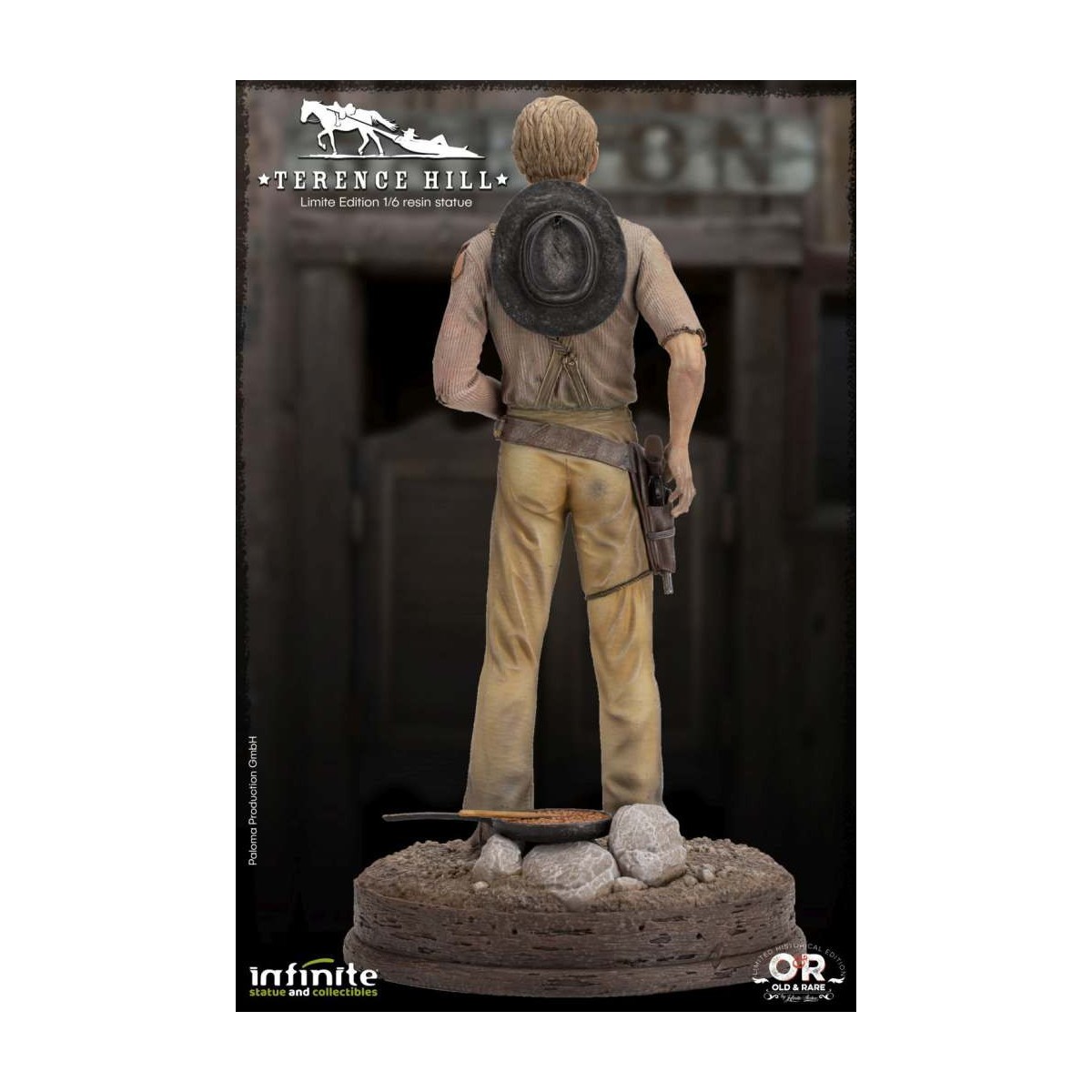 Infinite Statue - Terence hill - OLD&RARE 1/6 Estatua de Resina
