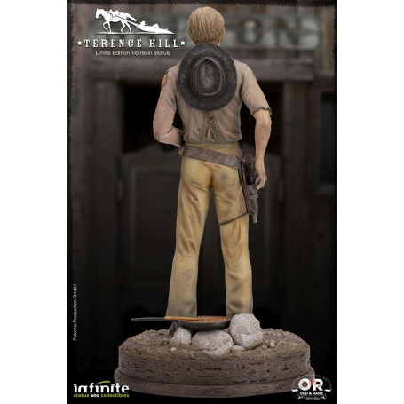 Infinite Statue - Terence hill - OLD&RARE 1/6 Estatua de Resina