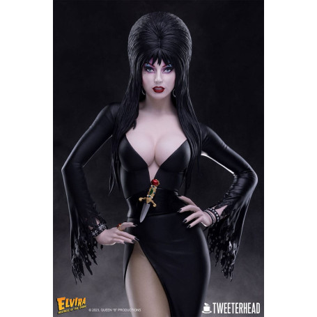 Tweeterhead - Estatua de Elvira: Mistress of the Dark 1/4