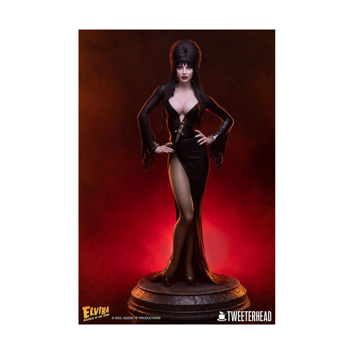 Tweeterhead - Estatua de Elvira: Mistress of the Dark 1/4