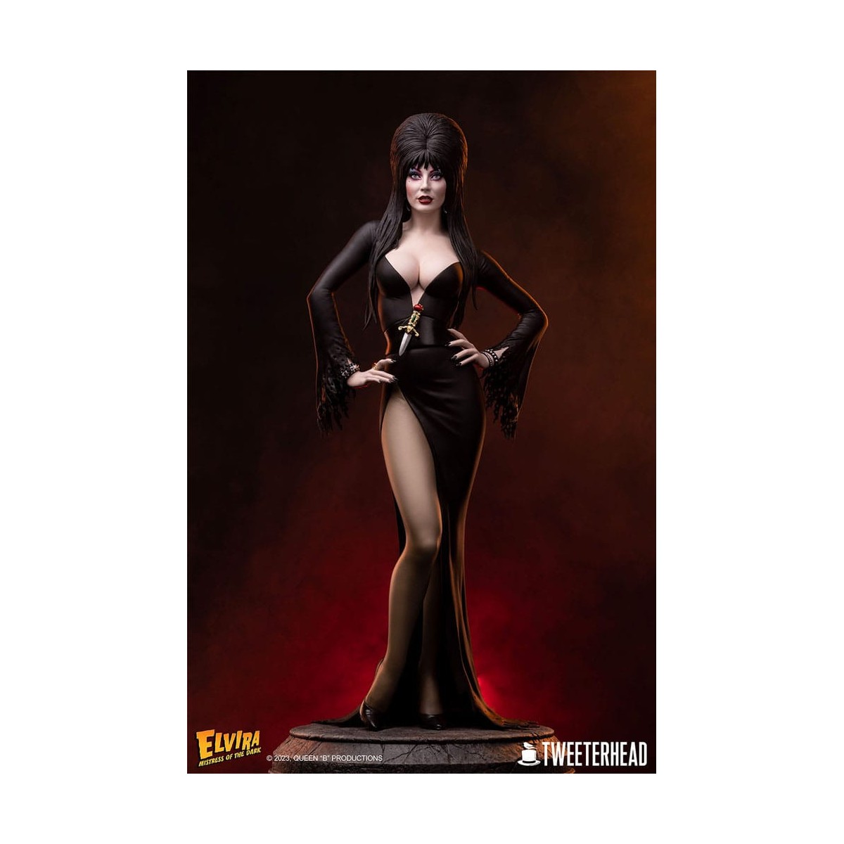 Tweeterhead - Estatua de Elvira: Mistress of the Dark 1/4