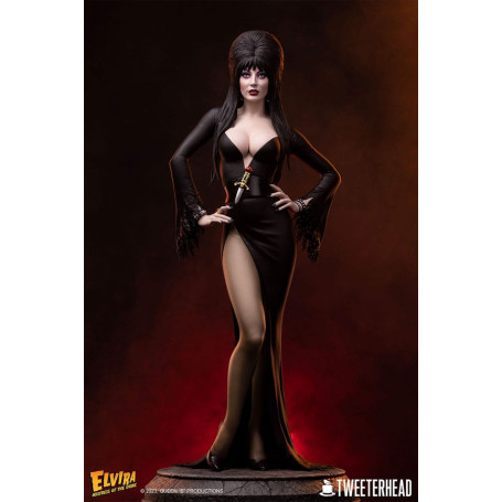 Tweeterhead - Estatua de Elvira: Mistress of the Dark 1/4