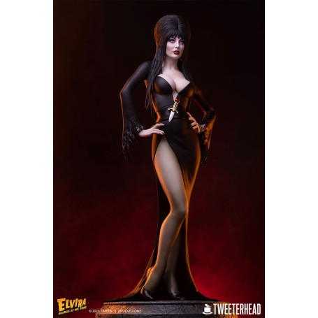 Tweeterhead - Estatua de Elvira: Mistress of the Dark 1/4