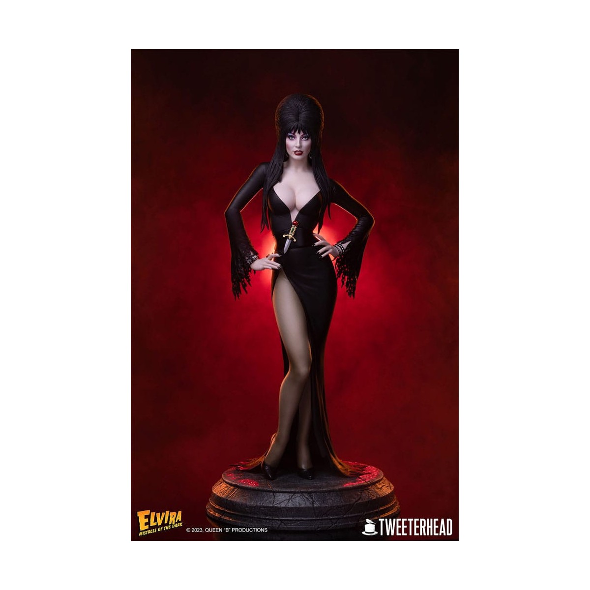 Tweeterhead - Estatua de Elvira: Mistress of the Dark 1/4