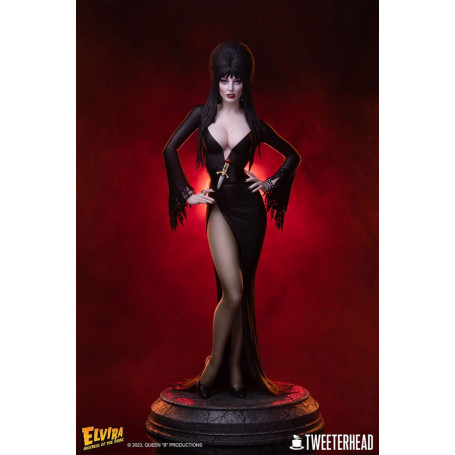 Tweeterhead - Estatua de Elvira: Mistress of the Dark 1/4