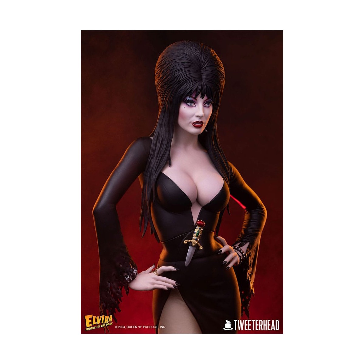 Tweeterhead - Estatua de Elvira: Mistress of the Dark 1/4