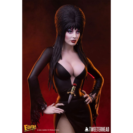 Tweeterhead - Estatua de Elvira: Mistress of the Dark 1/4