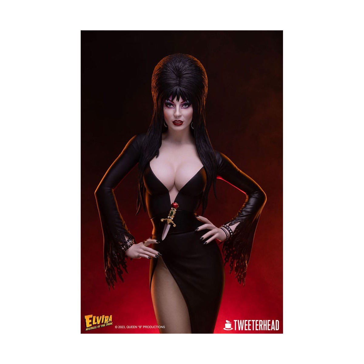 Tweeterhead - Estatua de Elvira: Mistress of the Dark 1/4