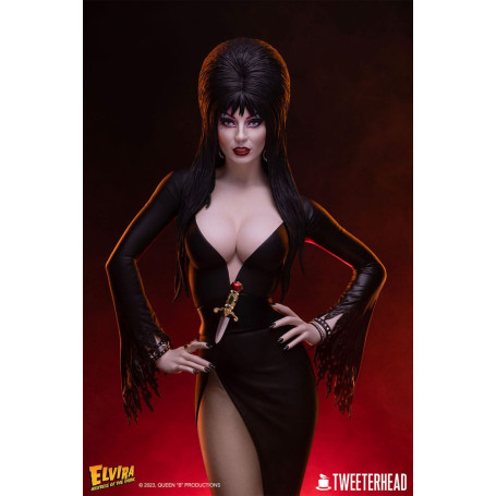 Tweeterhead - Estatua de Elvira: Mistress of the Dark 1/4