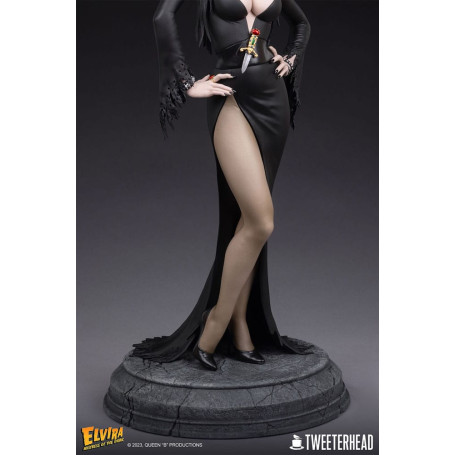Tweeterhead - Estatua de Elvira: Mistress of the Dark 1/4