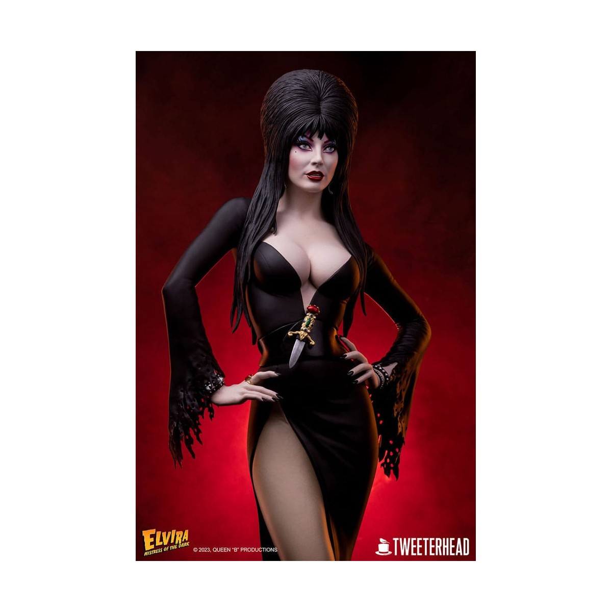 Tweeterhead - Estatua de Elvira: Mistress of the Dark 1/4