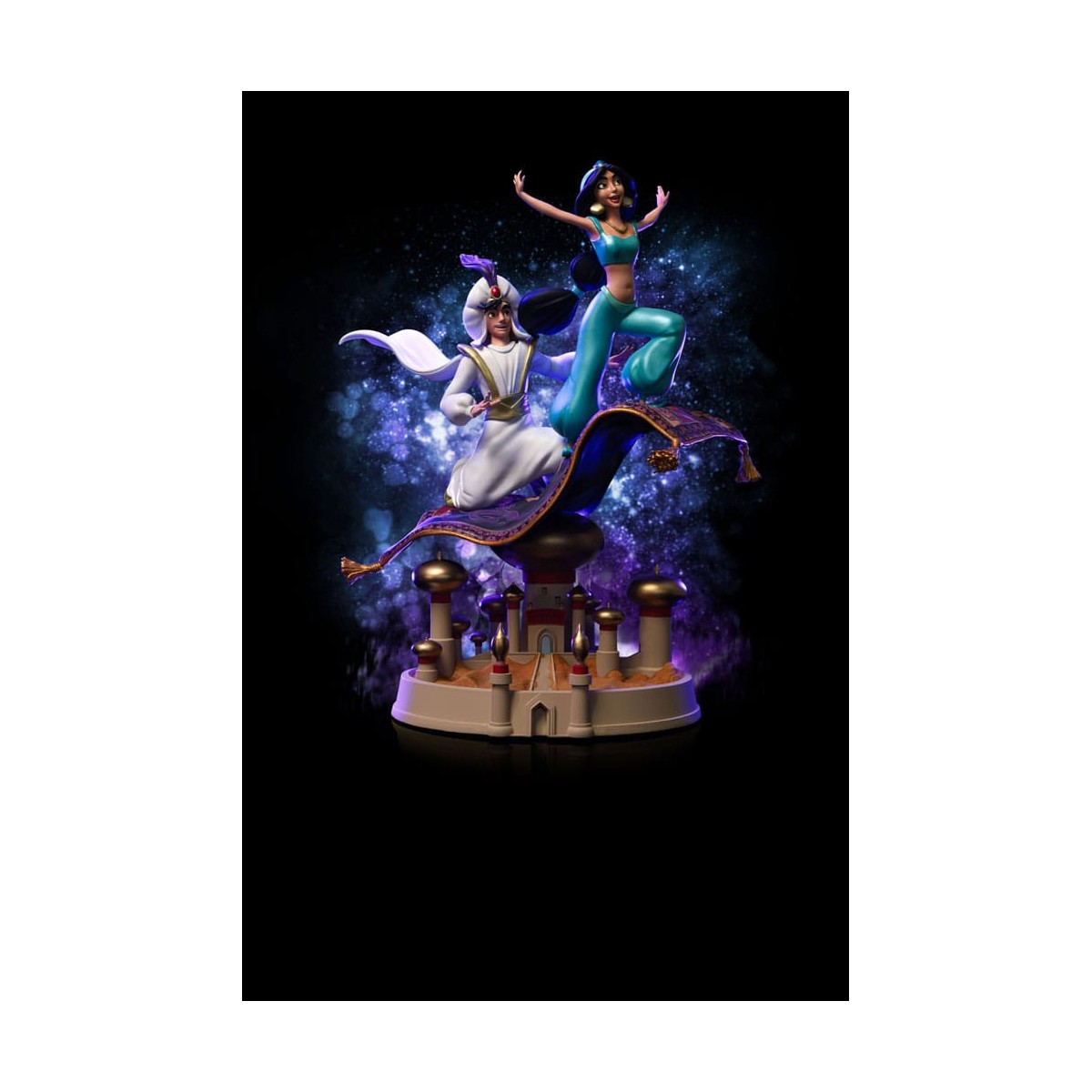 Iron Studios Disney Classics - Aladdin y Jasmine BDS Art Escala 1/10