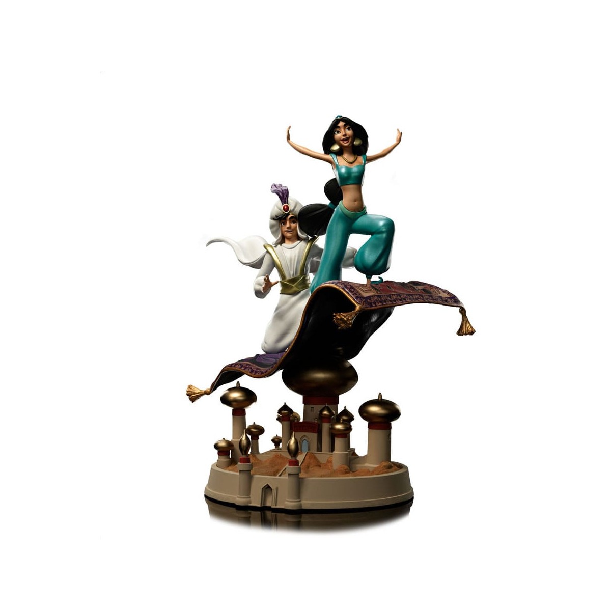 Iron Studios Disney Classics - Aladdin y Jasmine BDS Art Escala 1/10