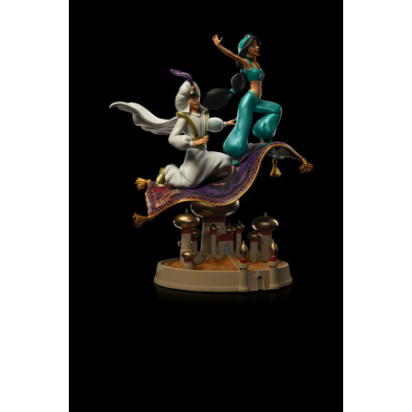 Iron Studios Disney Classics - Aladdin y Jasmine BDS Art Escala 1/10