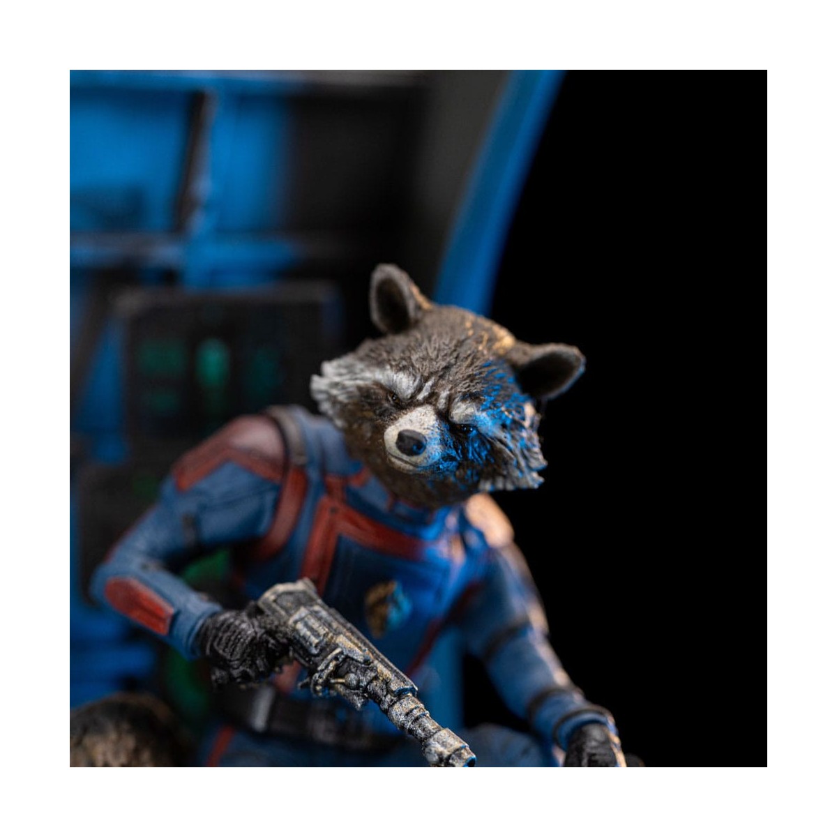 Iron Studios - Guardianes de la Galaxia Vol. 3 - ROCKET RACOON BDS Art Scale 1/10