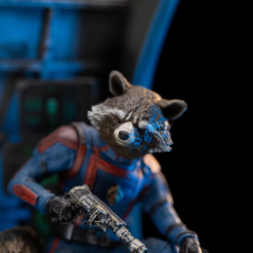 Iron Studios - Guardianes de la Galaxia Vol. 3 - ROCKET RACOON BDS Art Scale 1/10