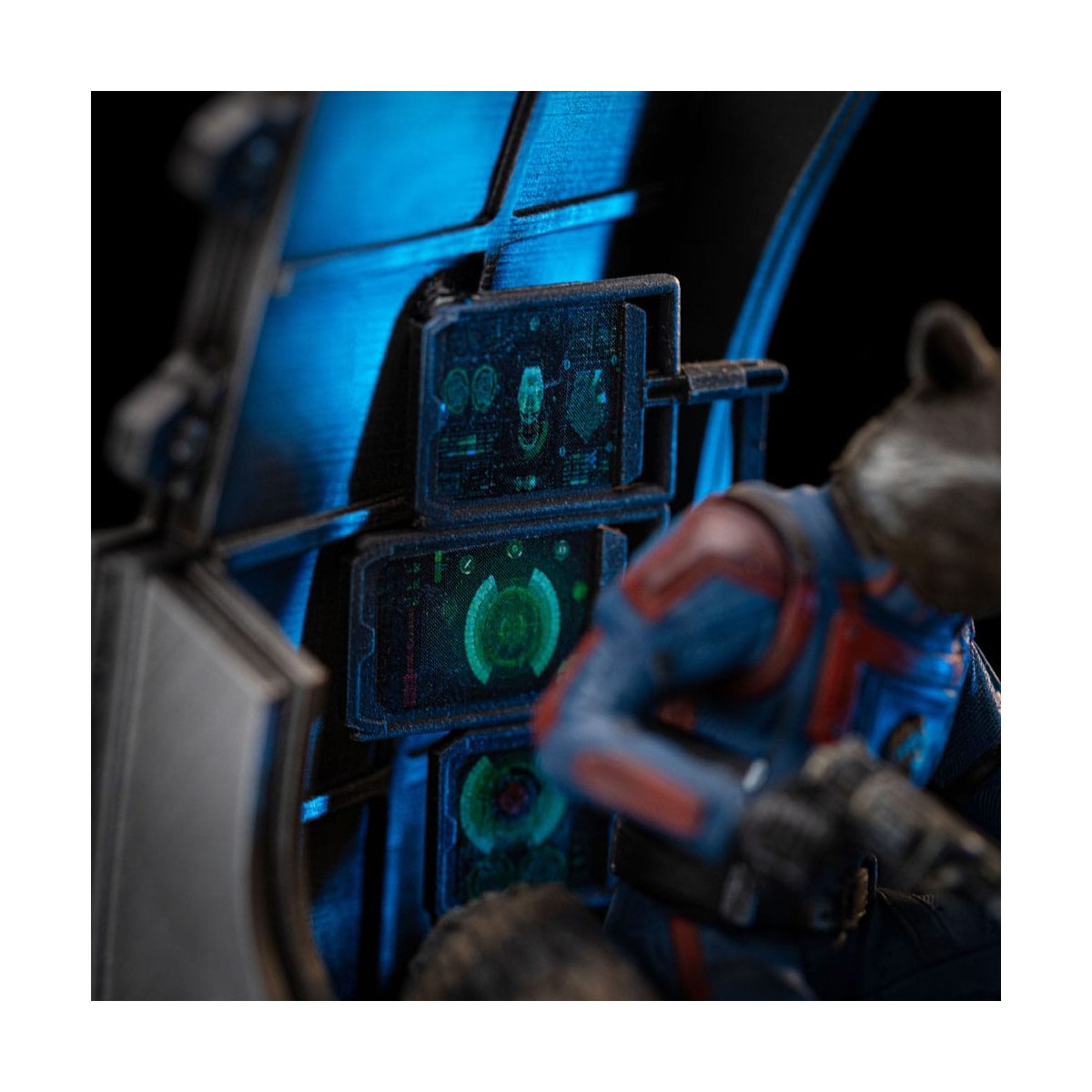 Iron Studios - Guardianes de la Galaxia Vol. 3 - ROCKET RACOON BDS Art Scale 1/10