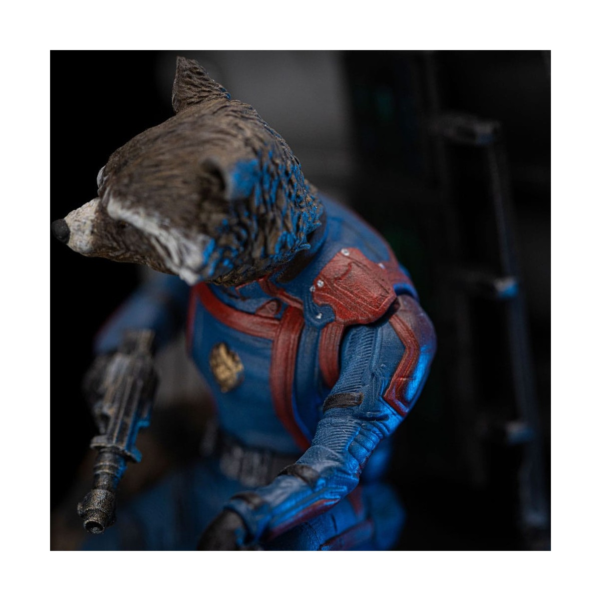 Iron Studios - Guardianes de la Galaxia Vol. 3 - ROCKET RACOON BDS Art Scale 1/10
