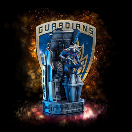 Iron Studios - Guardianes de la Galaxia Vol. 3 - ROCKET RACOON BDS Art Scale 1/10
