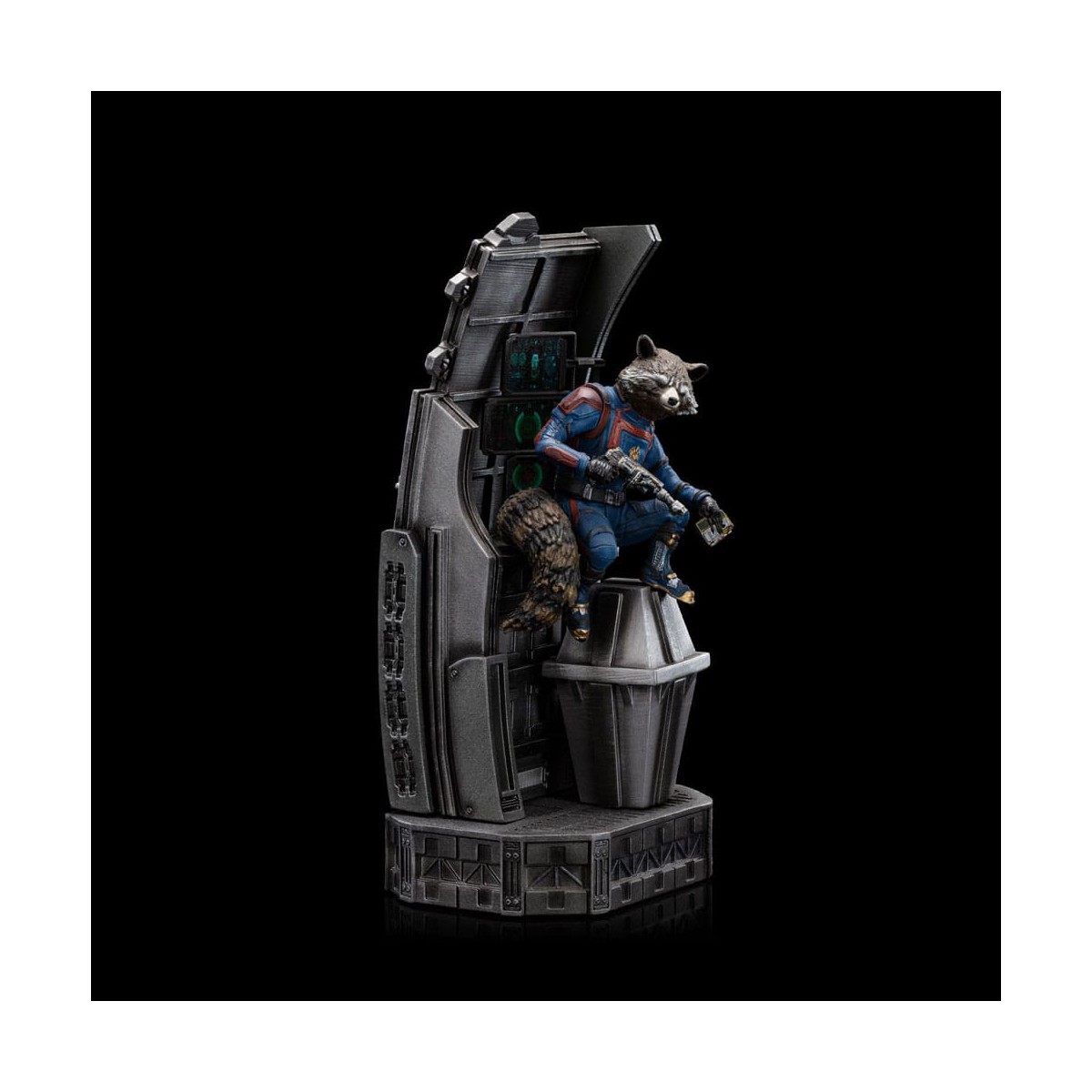 Iron Studios - Guardianes de la Galaxia Vol. 3 - ROCKET RACOON BDS Art Scale 1/10