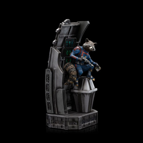 Iron Studios - Guardianes de la Galaxia Vol. 3 - ROCKET RACOON BDS Art Scale 1/10