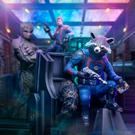 Iron Studios - Guardianes de la Galaxia Vol. 3 - ROCKET RACOON BDS Art Scale 1/10