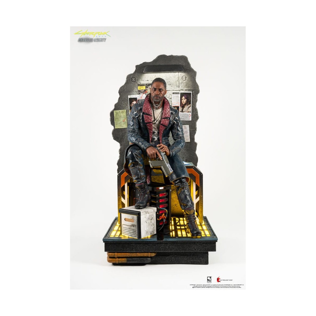 Pure Arts - Solomon Reed 1/4 Estatua Exclusiva - Cyberpunk 2077 Phantom Liberty