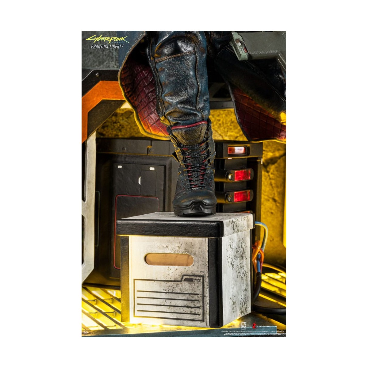 Pure Arts - Solomon Reed 1/4 Estatua Exclusiva - Cyberpunk 2077 Phantom Liberty