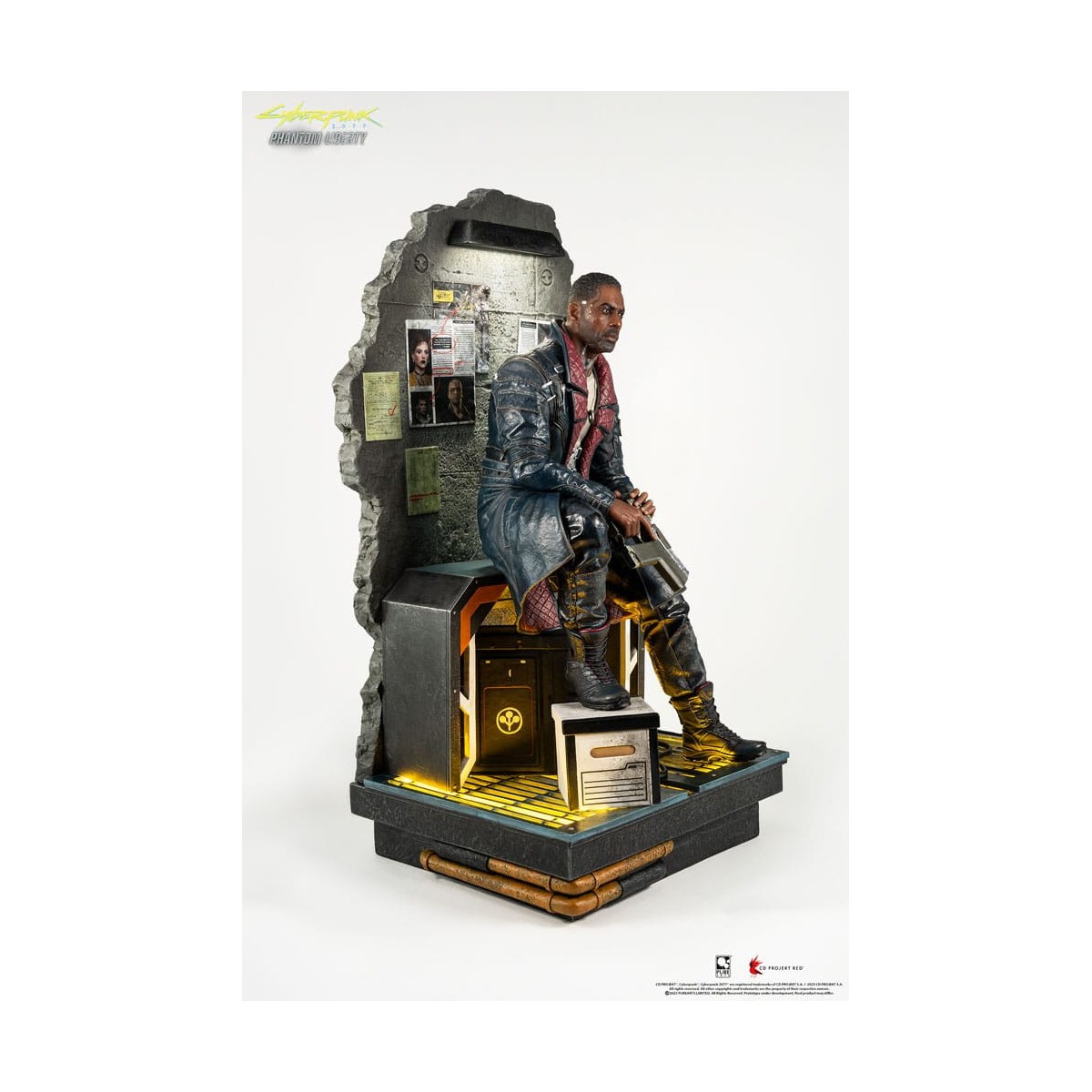 Pure Arts - Solomon Reed 1/4 Estatua Exclusiva - Cyberpunk 2077 Phantom Liberty