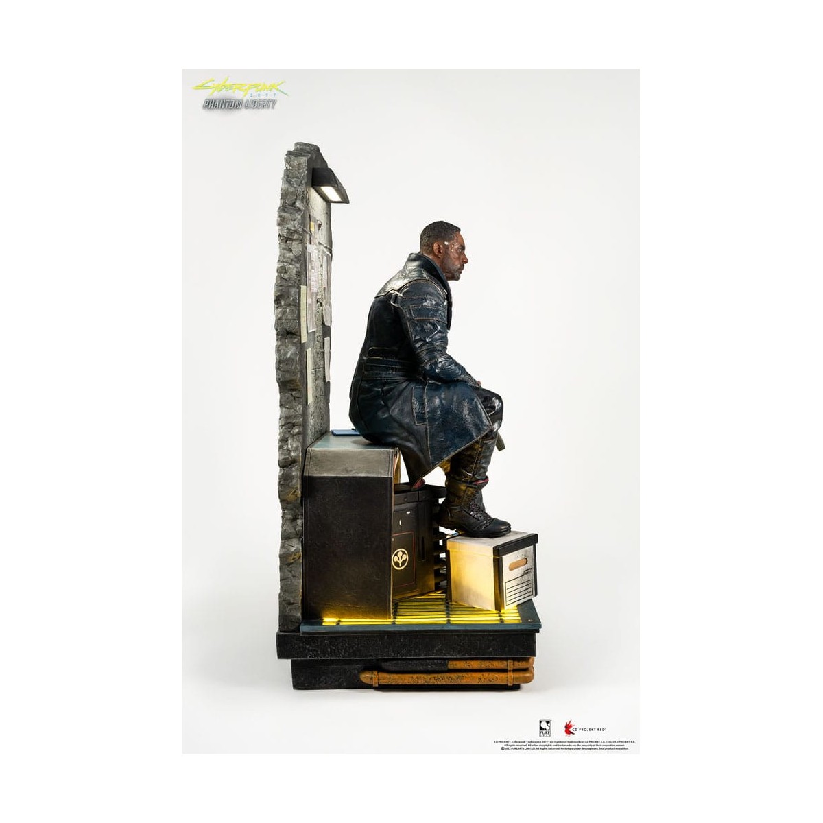 Pure Arts - Solomon Reed 1/4 Estatua Exclusiva - Cyberpunk 2077 Phantom Liberty