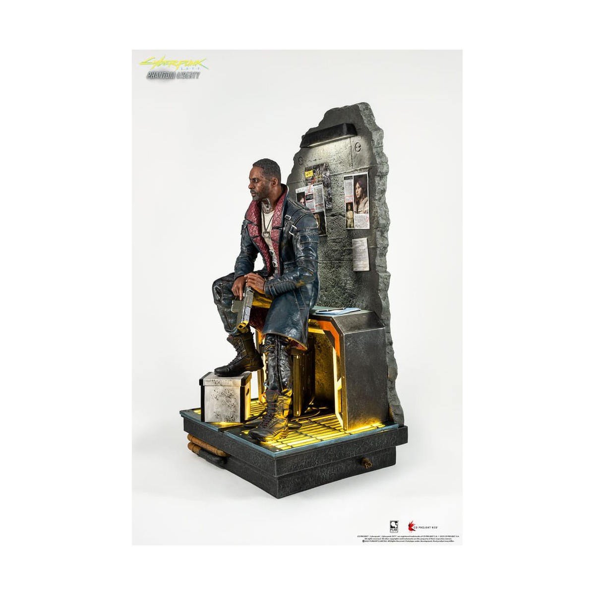 Pure Arts - Solomon Reed 1/4 Estatua Exclusiva - Cyberpunk 2077 Phantom Liberty