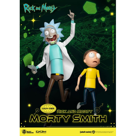 Beast Kingdom - Rick y Morty - Morty Smith Héroes de Acción Dinámica