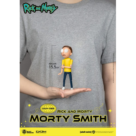 Beast Kingdom - Rick y Morty - Morty Smith Héroes de Acción Dinámica
