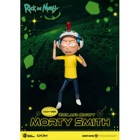 Beast Kingdom - Rick y Morty - Morty Smith Héroes de Acción Dinámica