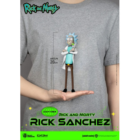Beast Kingdom - Rick y Morty - Rick Sanchez Héroes de Acción Dinámica