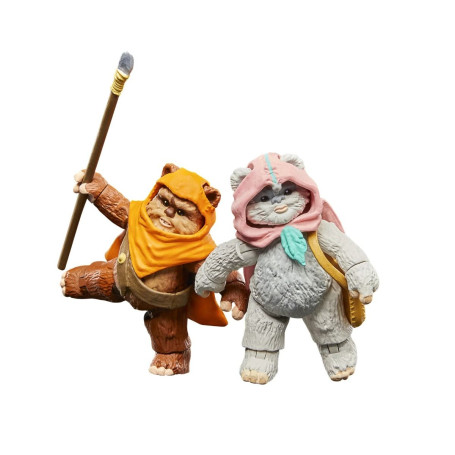 Hasbro - Star Wars La Colección Vintage - Pack de 2 Wicket W. Warrick y Kneesaa - Ewoks