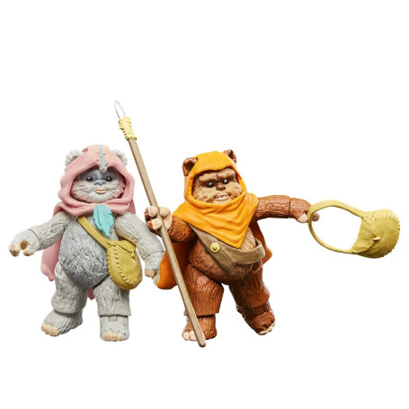 Hasbro - Star Wars La Colección Vintage - Pack de 2 Wicket W. Warrick y Kneesaa - Ewoks