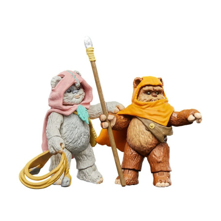 Hasbro - Star Wars La Colección Vintage - Pack de 2 Wicket W. Warrick y Kneesaa - Ewoks