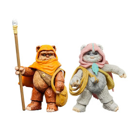 Hasbro - Star Wars La Colección Vintage - Pack de 2 Wicket W. Warrick y Kneesaa - Ewoks