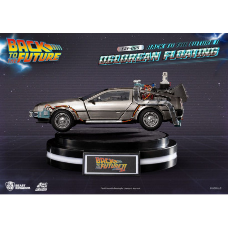 Beast Kingdom - Ataque al huevo flotante Regreso al futuro II DeLorean Versión estándar