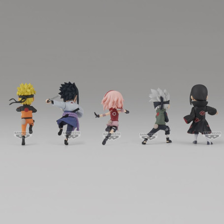 Banpresto Naruto - WCF NARUTO SHIPPUDEN - Set de 5 figuras