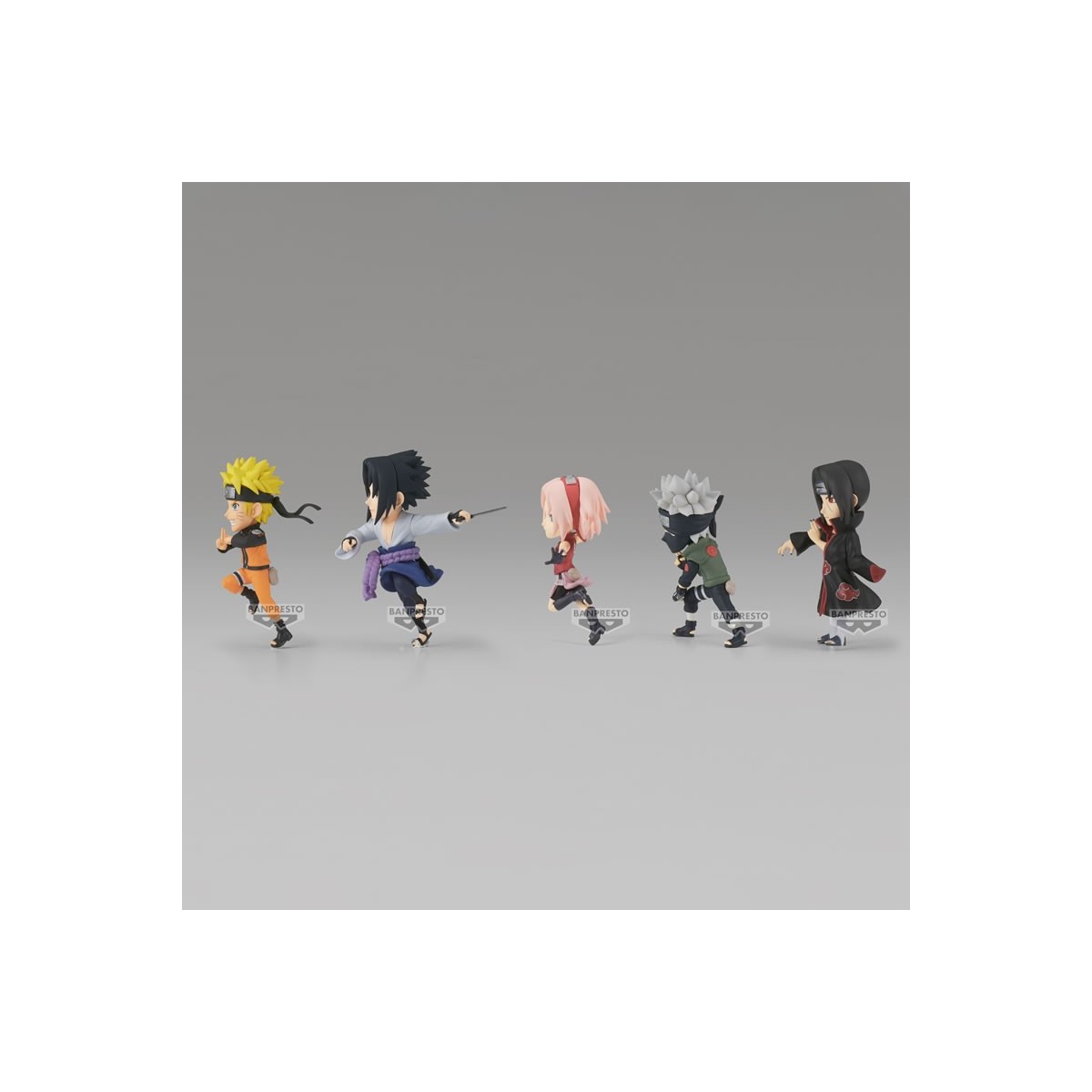 Banpresto Naruto - WCF NARUTO SHIPPUDEN - Set de 5 figuras