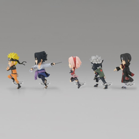 Banpresto Naruto - WCF NARUTO SHIPPUDEN - Set de 5 figuras