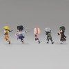 Banpresto Naruto - WCF NARUTO SHIPPUDEN - Set de 5 figuras