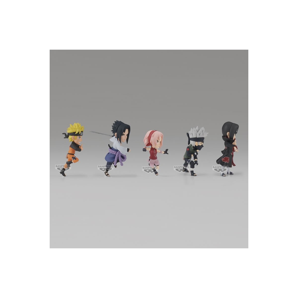 Banpresto Naruto - WCF NARUTO SHIPPUDEN - Set de 5 figuras